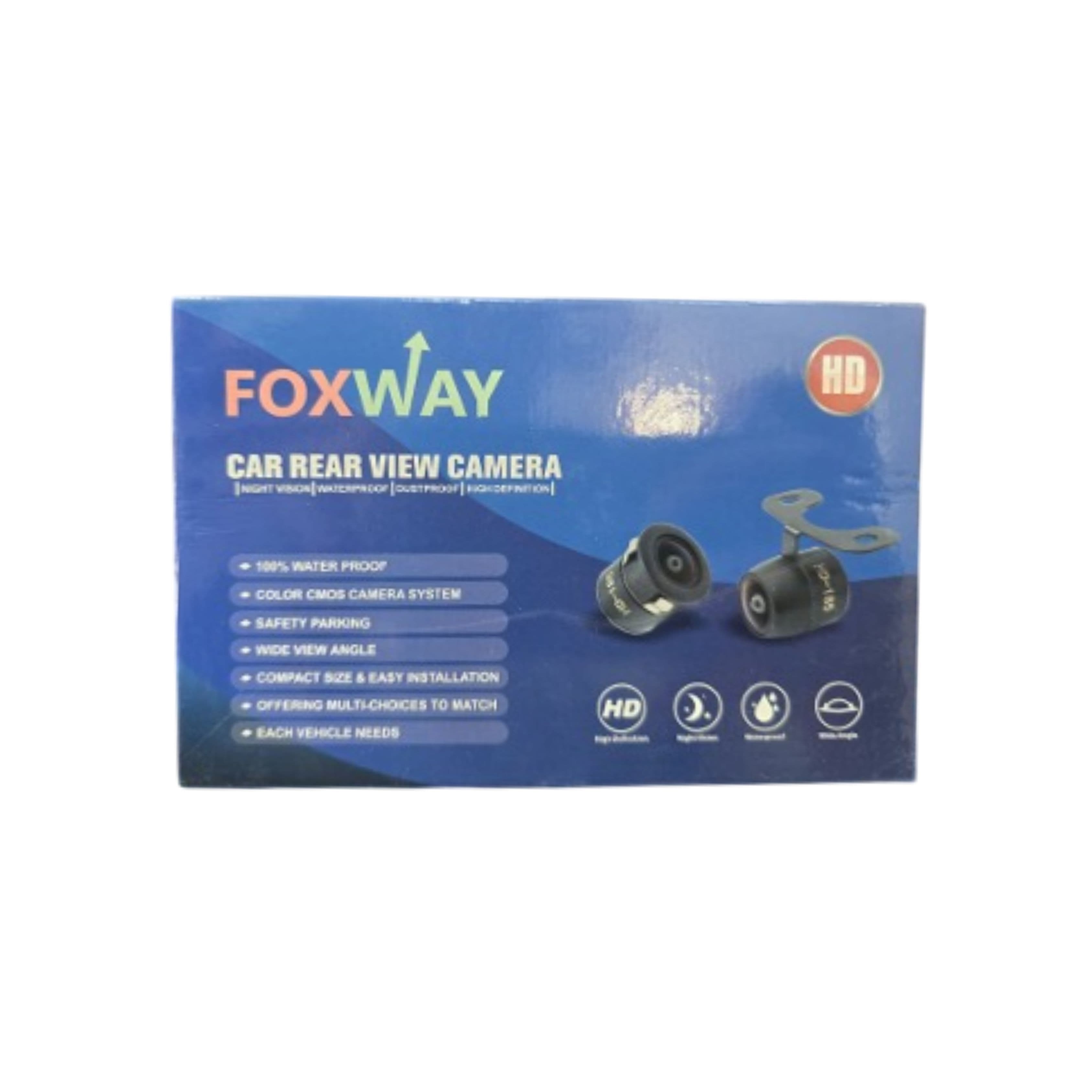מצלמת רוורס לרכב FOXWAY – HD דגם 185 A